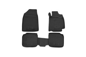 Коврик салона TOYOTA Premio/Allion AZT240 JDM (01-07) П.Р. полиуретан черный (4 предм.) ELEMENT