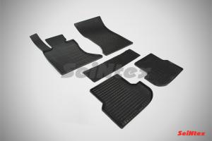 Коврик салона BMW 5 Ser F-10 4Wd (13-17) резина, сетка (5 предм.) SEINTEX