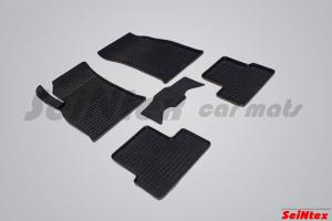 Коврик салона CHEVROLET Cruze (09-15), OPEL Astra J (10-) резина, сетка (5 предм.) SEINTEX