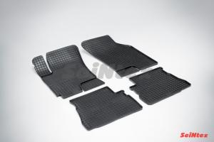 Коврик салона HYUNDAI Getz (02-11) резина, сетка (4 предм.) SEINTEX