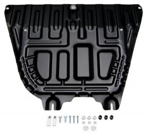 Защита картера и КПП HYUNDAI Solaris (17-) (1.4/1.6) (с крепежом) АВТОБРОНЯ 111.02370.1