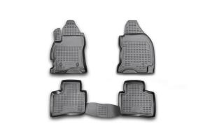 Коврик салона FORD Mondeo (00-07) полиуретан черный (4 предм.) ELEMENT