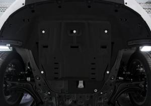 Защита картера и КПП HYUNDAI Sonata (19-) KIA K5 (20-) (с крепежом) АВТОБРОНЯ 111028611, 104463