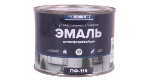 Эмаль коричневый 0,5кг PROREMONTT