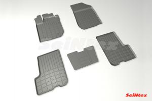 Коврик салона RENAULT Logan II (14-) резина (5 предм.) SEINTEX