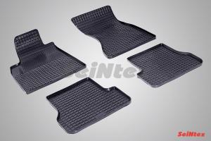 Коврик салона AUDI A6 (C7) (11-18) резина, сетка (4 предм.) SEINTEX