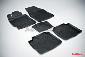 Коврик салона TOYOTA Camry VI (Xv40) (06-12) резина высокий борт (5 предм.) SEINTEX