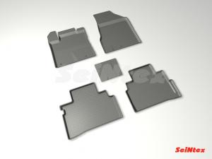 Коврик салона NISSAN Murano III (16-) резина высокий борт (5 предм.) SEINTEX