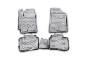 Коврик салона KIA Cerato (09-13) полиуретан черный (4 предм.) ELEMENT