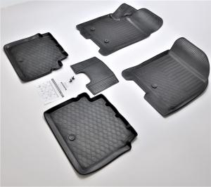 Коврик салона Chevrolet Aveo седан, хэтчбек II T250, T255 2005-  полиуретан (5 предм.) COMFORT