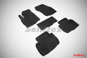 Коврик салона CITROEN Ccrosser (07-13), MITSUBISHI Outlander III (12-), MITSUBISHI Outlander II(Xl) (06-12), PEUGEOT 4007 (06-12) резина высокий борт (5 предм.) SEINTEX