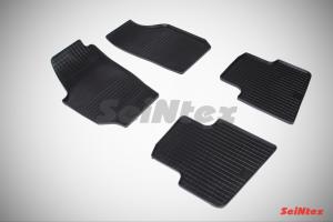 Коврик салона SKODA Roomster (06-) резина, сетка (4 предм.) SEINTEX