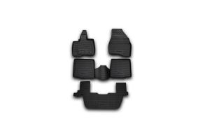 Коврик салона FORD Explorer (11-14) полиуретан черный (5 предм.) ELEMENT
