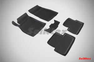 Коврик салона CHEVROLET Cruze (09-15), OPEL Astra J (10-) резина высокий борт (5 предм.) SEINTEX