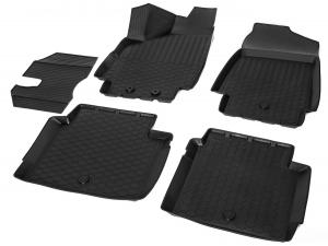 Коврик салона Lada 2121 (4x4) 3-дв. (77-), полиуретан (5 предм.) RIVAL
