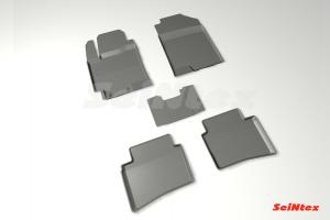Коврик салона HYUNDAI Solaris II (17-), KIA Rio IV (17-) резина высокий борт (5 предм.) SEINTEX