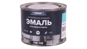 Эмаль мятный 0.5кг PROREMONTT