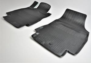 Коврик салона Renault Megan II седан, универсал 2003-2009  полиуретан передние (2 предм.) COMFORT