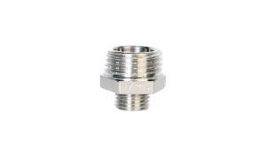 Ниппель-переходник с 1/2 на 1/4 никель VALTEC