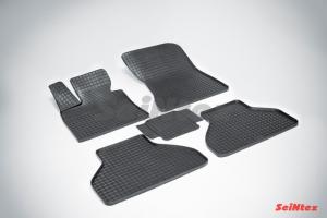 Коврик салона BMW X6 E-71 (08-14), BMW X5 E-70 (07-14) резина, сетка (5 предм.) SEINTEX
