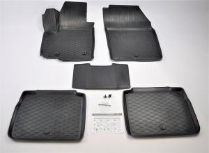 Коврик салона Suzuki SX4 II хэтчбек 2013- полиуретан (5 предм.) COMFORT