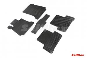 Коврик салона MERCEDES C-Сlass W204 (06-14) резина, сетка (5 предм.) SEINTEX