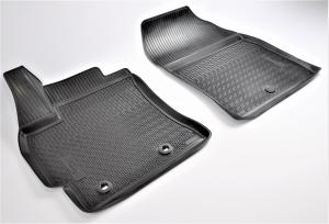 Коврик салона Toyota Corolla седан XI E180/E170 2013-  полиуретан передние (2 предм.) COMFORT