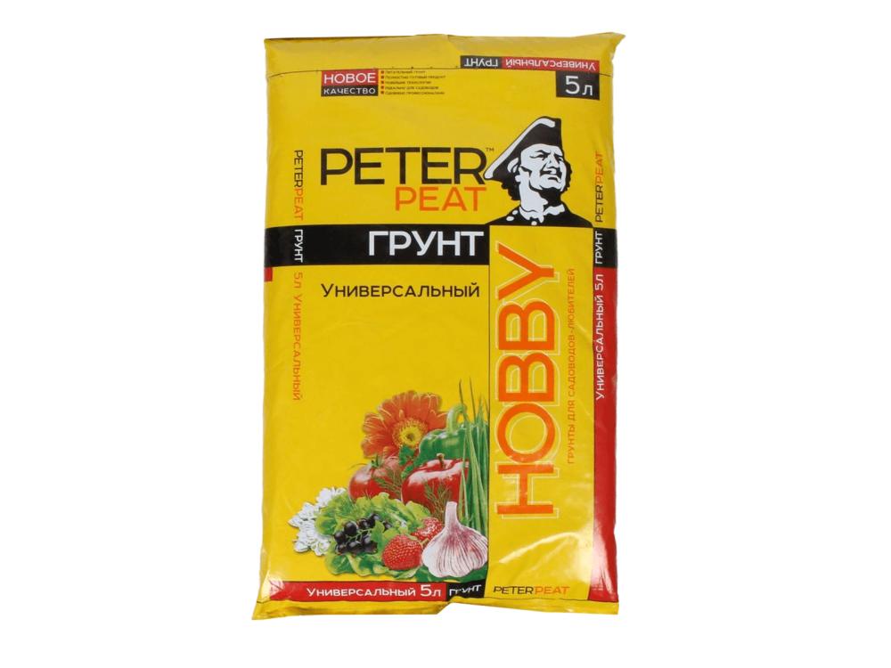 Грунт  5л Хобби Универсальный (вес 2кг) Х-11-5 Peter Peat (уп.5шт)