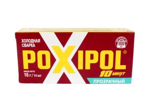 Холодная сварка прозрачная 14мл POXIPOL