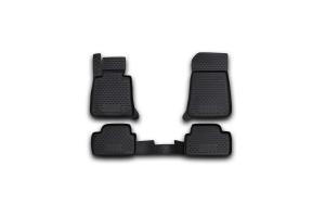 Коврик салона BMW 1-5D (04-11) полиуретан черный (4 предм.) ELEMENT