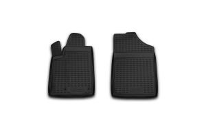 Коврик салона CITROEN Berlingo (05-) передний полиуретан черный (2 предм.) ELEMENT