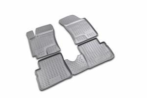 Коврик салона HYUNDAI Getz (02-) полиуретан черный (4 предм.) ELEMENT