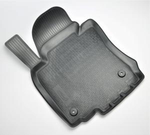 Коврик салона Seat Leon II хэтчбек 2005-2012 полиуретан передний левый (1 предм.) COMFORT