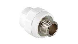Муфта ПП с наружной резьбой D32х1 VALTEC