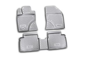 Коврик салона TOYOTA Avensis (09-11) полиуретан черный (3 предм.) ELEMENT