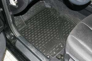 Коврик салона HYUNDAI Elantra (07-10) 3D полиуретан черный (4 предм.) ELEMENT