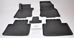 Коврик салона Nissan X-Trail III (T32) 2014- полиуретан (5 предм.) COMFORT