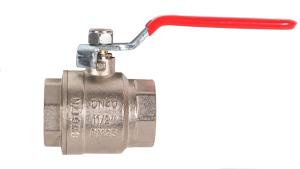 Кран 1-1/2 шаровой BASE вн-вн рукоятка VALTEC