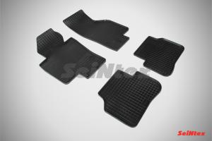 Коврик салона VW Passat Сс (08-), VW Passat B6, B7 (05-15) резина, сетка (4 предм.) SEINTEX