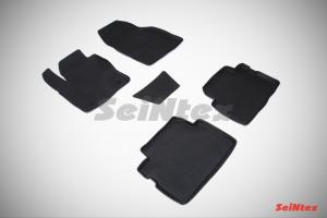 Коврик салона FORD Cmax (03-10), FORD Kuga I (08-12), FORD Kuga II (12-16) резина высокий борт (5 предм.) SEINTEX