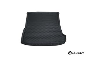 Коврик багажника AUDI Q7 (15-) SUV, полиуретан черный ELEMENT