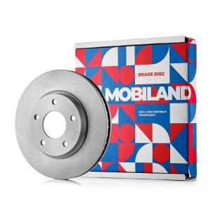 Диск тормозной MITSUBISHI LANCER VIII (CY_A, CZ_A), LANCER VIII Sportback (CX_A) передний вентилируемый D=276мм (1шт.) MOBILAND