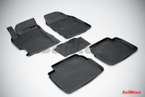 Коврик салона MAZDA 6 (08-12) резина высокий борт (5 предм.) SEINTEX
