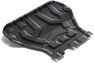 Защита картера и КПП SKODA Octavia (13-) (с крепежом) АВТОБРОНЯ 111.05111.1