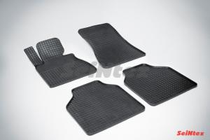 Коврик салона BMW 7 Ser E-66L (01-08) резина, сетка (4 предм.) SEINTEX