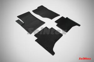 Коврик салона VW Touareg(7L) (02-10) резина, сетка (4 предм.) SEINTEX