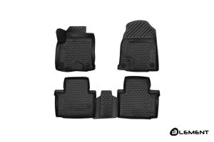 Коврик салона HAVAL H2 (14-) 3D полиуретан черный (4 предм.) ELEMENT