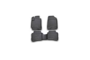 Коврик салона HYUNDAI Solaris (10-14) полиуретан черный (4 предм.) ELEMENT