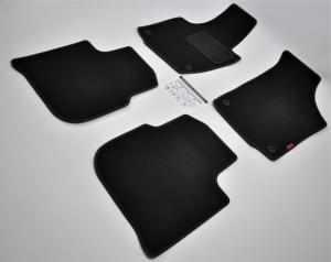 Коврик салона Skoda Rapid лифтбек II NH3, NK3 2012-, седан II NA2 2011-, Spaceback универсал II NH1 2012- текстиль (4 предм.) COMFORT