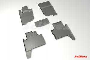 Коврик салона MITSUBISHI Pajero Sport (15-) резина высокий борт (5 предм.) SEINTEX